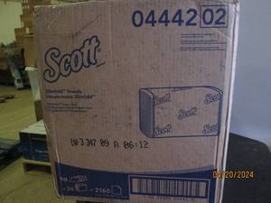 case of scott slimfold towels 90x242160