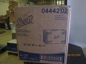 case of scott slimfold towels 90x242160