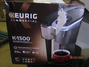 keurig commercial k-1500...