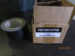 11 rolls of 14 inch x 60 yards black tape logic masking tape