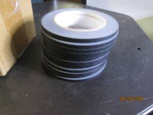 11 rolls of 14 inch x 60 yards black tape logic masking tape