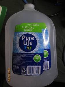 2 gallons of nestle distilled water