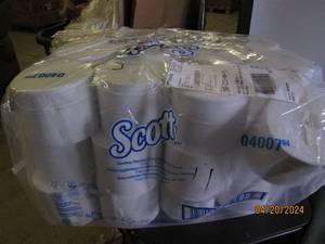 package of scott coreless standard toilet paper 2-ply 36 rolls