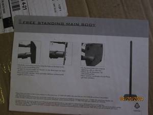 metal free standing main body...