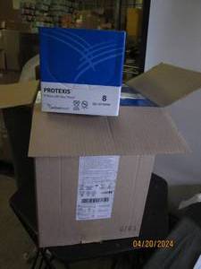 case of 200 size 8 surgical gloves