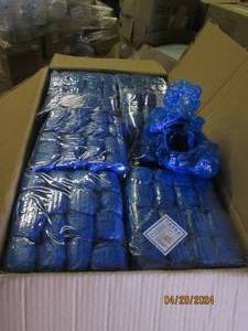 case of 4000 boot covers...