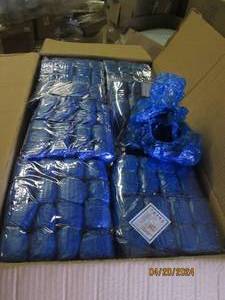 case of 4000 boot covers...