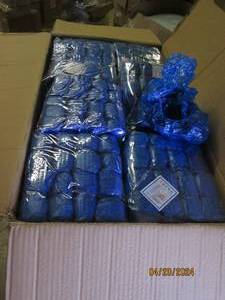 case of 4000 boot covers...