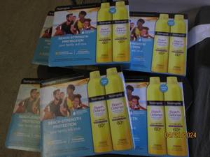 6 packages of 2 neutrogena beach strength protection 60 sunscreen