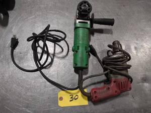 lot 30 image: Drill & Grinder...