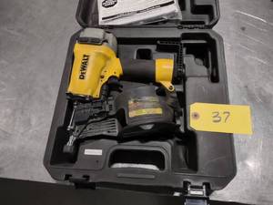 lot 37 image: Dewalt Coil Nailer, Works...