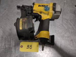 lot 38 image: Dewalt Coil Nailer, Works...