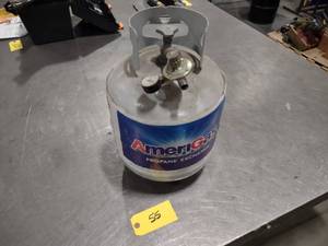 lot 55 image: LP Gas Tank with Regulator, Mostly ...