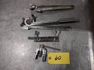 lot 60 image: Tubing Benders & Flaring Tool...