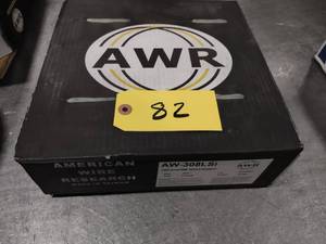 lot 82 image: AWR AW-308LSI .035 Stainless Steel ...
