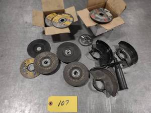 lot 107 image: Assorted Abrasives...