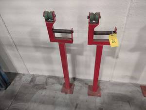 lot 115 image: (2) Roller Stands...