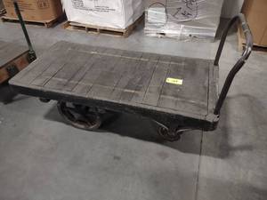 lot 128 image: Platform Cart, 60x30...