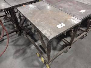 lot 129 image: Welding Cart, 40x24...