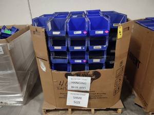 lot 169 image: Assorted Poly Bins...
