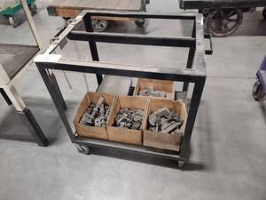 lot 182 image: Cart with Tooling, 30x24...
