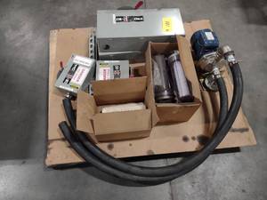 lot 188 image: Pump, Electric Boxes, & Filters...