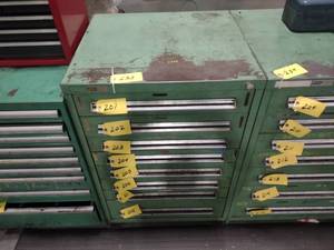 lot 233 image: Kraus 8 Drawer Tool Cabinet...