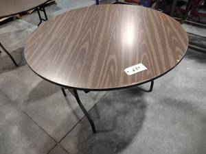 lot 239 image: 48 Folding Table...