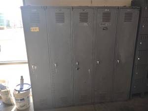 lot 248 image: (5) Lockers...
