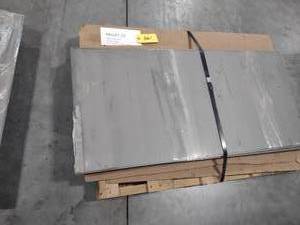 lot 361 image: (21) Sheets HRPO Steel 12 ga.x48x22...