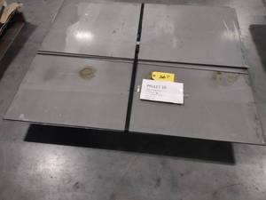 lot 367 image: (5) Sheets HRPO Steel 12 ga.x48x22...