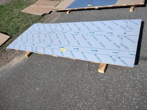 lot 392 image: (3) 20GA 304-4VC SS 48 X 120, (1)...