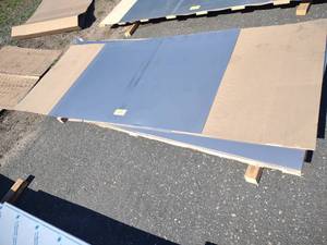 lot 393 image: (6) 22GA 304L SS 48 X 120, (1) 22...