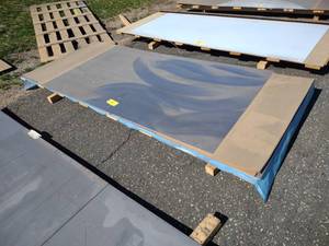 lot 401 image: (2) 14GA ALUMINIZED 48 X 120, (1)...