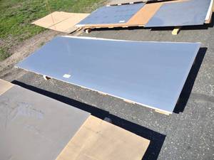 lot 405 image: (8) 18GA 316L SS 48 X 120...