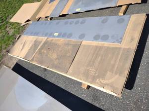 lot 408 image: (3) 11GA 316L SS 48 X 120, (1) 11...