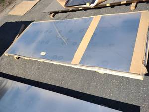 lot 416 image: (1) 20GA 430-2B SS 48 X 80, (1) 2...