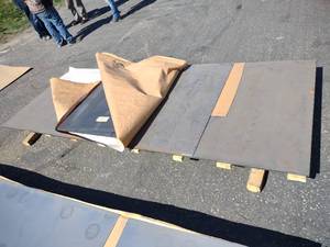 lot 417 image: (2) 11GA CRS 48 X 20, (1) 11GA CR...