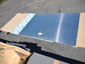 lot 418 image: (1) .050 5052-H32 ALU 48 X 66, (1...