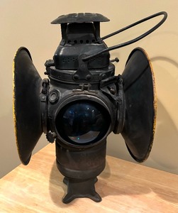 Vintage Adlake Non Sweating Lamp Railroad Switch