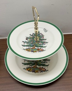 Spode Christmas Tree Serving Pieces