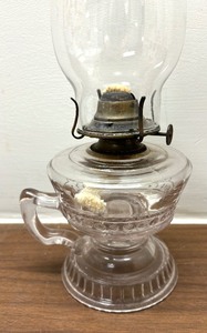 Vintage Eagle Oil Lamp