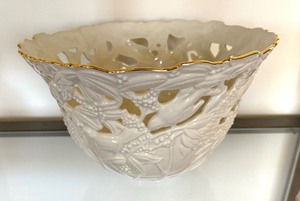 Lenox Fillagree Forest Bowl, Trinket Box and Petite Bowl