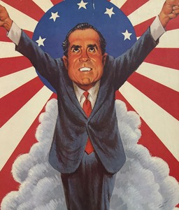 Vintage Nixon Print