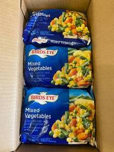 lot 189 image: K - Birds Eye Mixed Vegetables - 12-Pack Best by 12212022