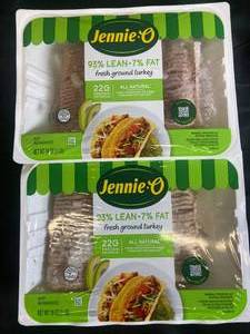 lot 243 image: F - Jennie O Fresh Ground Turkey 16Oz - 2-Pack Best by 01262024