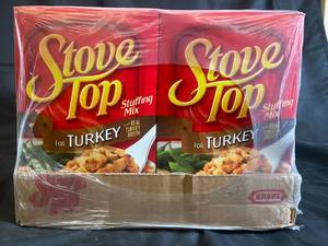 lot 280 image: Stove Top Stuffing Mix for Turkey - 12-Pack
