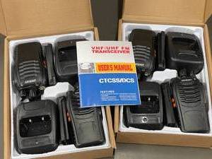 AL 2     Pxton Dual Band Transceiver 2 boxes of 2
