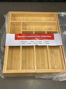 AL 6  Bamboo expandable Organizer