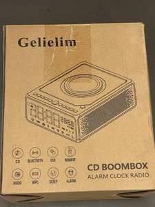 AK 2     CD Boombox Alarm Clock Radio